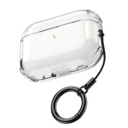 Funda transparente de TPU para Airpods Pro 3 2 1 4, Funda para auriculares, Fundas a prueba de golpes para AirPods Pro3 4 4th Pro2 2025, Funda con cordón