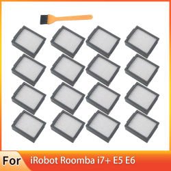 Filtros Hepa de repuesto para i7 iRobot Roomba i7 + E5 E6, kits de aspiradoras, accesorios de filtro Hepa