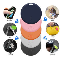 Localizador de Llaves Compatible con Bluetooth, Rastreador de Objetos para Llaves, Bolsos, Mascotas, Etiqueta Localizadora Antipérdida con Alarma y Recordatorio para IOS y Android
