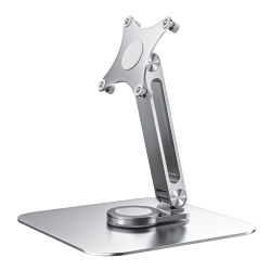 Soporte de aleación de aluminio para Monitor portátil, soporte de mesa, rotación ajustable de 360, Bases de tornillo M4, fuerte capacidad de carga, súper estable