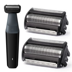 Cabezal de lámina de repuesto para afeitadora corporal Philips Norelco Bodygroom, lámina de afeitadora BG2020, BG2022, BG2029, BG2030, BG2040