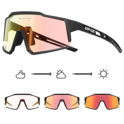 Kapvoe gafas de sol fotocromáticas para exteriores, gafas para deportes de ciclismo, gafas para hombre y mujer, gafas para ciclismo de carretera, gafas para correr UV400