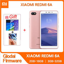 Teléfono Inteligente Xiaomi Redmi 6A Original de 3GB y 32GB, Venta al por Mayor de Teléfonos Móviles Xiaomi Desbloqueados, Android, Google Play, Firmware Global