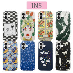 Luxury Clementinas Limone Phone Case for iPhone 17 16 15 14 13 12 11 Air Pro Max X XS XR XSMax 8 Plus Glossy Film Hard PC Cover