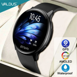 VALDUS VG53 Pro AMOLED GPS Smartwatch hombre mujer rastreador de Fitness impermeable SOS asistente de voz para Android IOS 2026 reloj inteligente