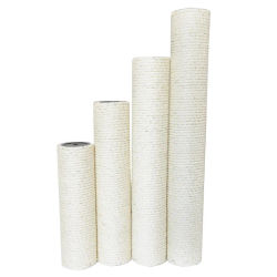 Poste rascador para gatos, árbol para gatos, marco de escalada para gatos DIY, poste de repuesto, juguete para gatitos, cuerda de Sisal, muebles para rascar enredos