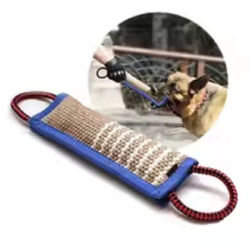 Palos de Yute Resistentes para Perros, para Entrenamiento, Mordedores para Pastor Alemán, Almohadas de Juguete Duraderas para Perros