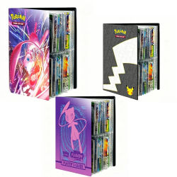 Álbum para 240 Tarjetas Pokémon, Carpeta para Tarjetas de Juego VMAX, Colección de Tarjetas, Juguete de Regalo (Tarjetas no incluidas)