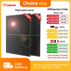 DOKIO-panel Solar para plantas de balcón, 800W, impermeable, para el hogar (inversor no incluido)