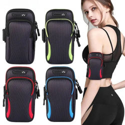 Funda de teléfono deportiva con brazalete Universal para correr, soporte para teléfono, bolsa deportiva para móvil, mano para iPhone, Xiaomi, Huawei de menos de 7,5"