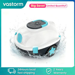 Limpiador Robótico de Piscinas Inalámbrico Y20S, Aspiradora Automática para Piscinas con 120 Minutos de Autonomía, Autoestacionamiento, Filtro de 180μm, Resistente al Agua IPX8 para Limpieza del Fondo