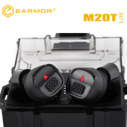 Audífonos Bluetooth EARMOR M20T PRO, Audífonos Tácticos para Caza y Tiro al Aire Libre, Protección Auditiva Electrónica NRR30db