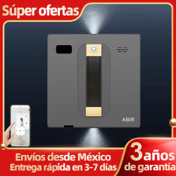 (Código de cupón:HOT888)Robot Limpiador de Ventanas ABIR WD8, Doble Rociado de Agua, Memoria Inteligente, Alta Succión al Vacío, Sensor Láser, Robot de Limpieza de Cristales de Pared en el Hogar,