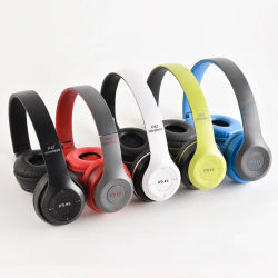 P47 Bluetooth 50 auriculares inalámbricos plegables estéreo HIFI auriculares de graves casco para niños regalo con micrófono adaptador USB para juegos de iPhone