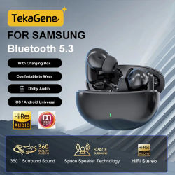 Auriculares inalámbricos Bluetooth 5,3 con estuche de carga sonido Dolby con micrófono auriculares Bluetooth para Samsung Galaxy S24 S23 S22 Ultra