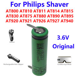 Batería Original para afeitadora Philips AT800 AT810 AT811 AT814 AT815 AT830 AT875 AT880 AT890 AT895 AT920 AT921 AT926 AT927 AT940