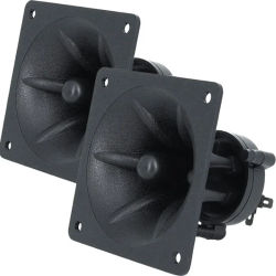 2 uds Tweeter 85MM Piezo 150W zumbador de cerámica Tweeter altavoz de Audio cuadrado redondo altavoz móvil