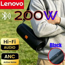 Altavoz Bluetooth USB Lenovo TF, Altavoz Dual, Reproducción Estéreo, Altavoces Inalámbricos Portátiles, Transmisión de Voz FM, Subwoofer