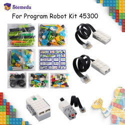 280 Uds Robot de programación DIY Kit de Motor de cubo de ladrillos electrónicos Compatible con bloques de construcción We.Do 2,0 45300 robótica educativa