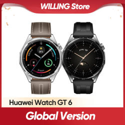 Huawei Watch GT 6 Smartwatch GT6 Monitor de salud y frecuencia cardíaca con duración de batería de hasta 21 días Compatible con iOS y Android