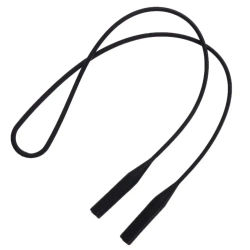 Correa de silicona para gafas, cadena para gafas de sol, banda deportiva, soporte para cordón, cuerda elástica antideslizante, cuerda elástica para gafas