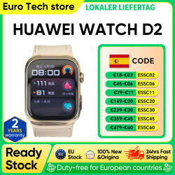 Reloj inteligente HUAWEI D2 de 1,82 pulgadas con pantalla AMOLED, ECG, monitoreo completo del sueño, cuidado de la salud familiar, conversación por Bluetooth