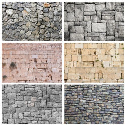 Fondo de pared de ladrillo Vintage, hojas verdes de piedra, retrato de cumpleaños para niños y bebés, decoración de fondo para fotografía de boda, utilería para estudio fotográfico