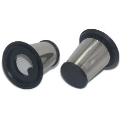 Elemento filtrante de aspiradora con capó de acero inoxidable para cubierta de acero inoxidable T-124-127 + Haipa 71x36x64mm herramientas de limpieza del hogar