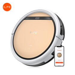 Robot Aspirador y Fregador ILIFE V5s Ultra, Succión de 4000 Pa, Control por App/Control Remoto, Creación de Mapas, Programación de Limpieza