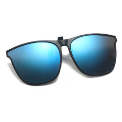 Gafas de sol polarizadas con Clip para hombre y mujer, gafas para conductor de coche, gafas de visión nocturna, gafas de sol cuadradas Vintage antideslumbrantes