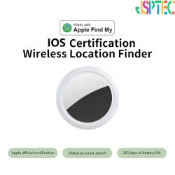 Etiqueta de Seguridad Bluetooth JSPTEC Basada en la Aplicación IOS Find My, Localizador Antipérdida con Sonido, Recordatorio de Mensajes, Alarma, Buscador de Llaves IOS