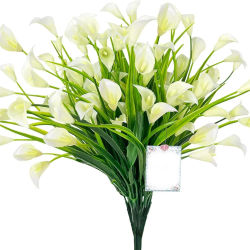 Artificial Flowers Bouquet 33cm Fake Flowers for Home Room Decor Garden Wedding Decoration Outdoor Vase Flower Arrangement Plant