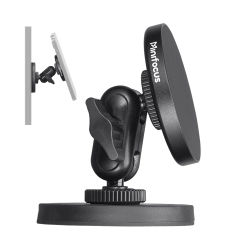 Soporte magnético doble para teléfono con imán de doble cara para registro de gimnasio para MagSafe para iPhone y soporte para teléfono inteligente Android