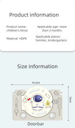 Parque de juegos para bebés, valla de seguridad para bebés, cuna para bebés, área de juegos infantiles para bebés.
