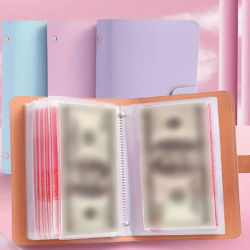 100 sobres para ahorrar dinero, Challeng reutilizable, cuaderno de ahorro de dinero, carpeta de ahorro, libro de desafíos de ahorro de presupuesto