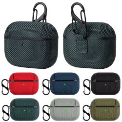 Funda para AirPods Pro 2 funda para auriculares inalámbricos para AirPods 3 funda protectora de tela textil antihuellas para Airpods 2 1