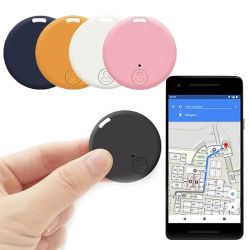 Mini dispositivo rastreador GPS, recordatorio antipérdida para mascotas, bolsa para niños, billetera para llaves, Bluetooth inteligente conectado, accesorios localizadores de aplicación Android