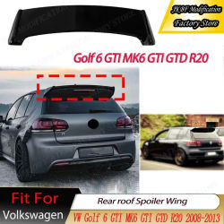 2008-2013 para VW Golf 6 GTI MK6 GTI GTD R20 estilo Robot reajuste alerón de techo trasero ala labio cola aleta cuerpo Kits ajuste de ajuste de ajuste