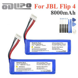 Batería de 3.7v para JBL Flip 4 Flip4 8000mAh batería recargable GSP 872693 01 para altavoz JBL Flip 4 Flip4 edición especial batería