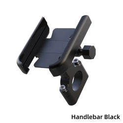 Soporte para teléfono móvil de motocicleta, soporte GPS, soporte de aleación de aluminio, soporte para espejo retrovisor, para teléfonos de 4 a 7 pulgadas.
