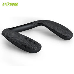 Altavoz Bluetooth con banda para el cuello, altavoz Bluetooth para el cuello inalámbrico, sistema de altavoces Bluetooth portátil para juegos, películas, música al aire libre