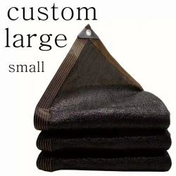 Vela parasol personalizada grande Samll 3m * 5 6 8 10 12 4 5x6x6x8m sombrillas protección Uv refugio solar vela de tela para plantas invernadero