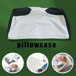 Funda de almohada de espuma viscoelástica, funda cervical, protector de almohada, fundas de almohada para cama, tela refrescante, portátil, regalo para el hogar y las fiestas