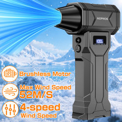 Aspiradora de coche con soplador turbo, ventilador de chorro potente, herramientas de limpieza y soplado, colector de polvo automático, soplador de aire portátil, secador de pelo