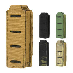 Bolsa para pistola Molle Mag, soporte para cargador táctico de 9mm para 40 calibres Glock 1911, funda para caza, Airsoft de tiro