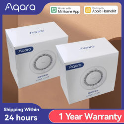 Aqara-Detector de humo inteligente ZigBee, Monitor de alarma de incendio inteligente, alerta de sonido, Control remoto de seguridad para el hogar para Mi home Homekit, Original