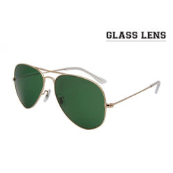ESNBIE RT 3025 Gafas De Sol con espejo piloto para dama, lentes De Sol De cristal sin arañazos, Gafas De Sol para hombre 58 55 Gafas De Sol UV400