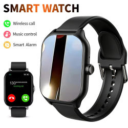 Nuevo Reloj Inteligente con Pantalla HD de 1.88 Pulgadas, Llamadas Bluetooth, Monitor de Ritmo Cardíaco, Seguimiento de Actividad, Reloj Deportivo Inteligente para Hombres y Mujeres, Regalo Navideño