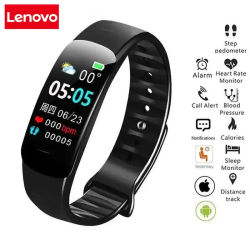 Reloj Inteligente Lenovo para Hombre y Mujer, Regalos, Bluetooth, Contador de Pasos, Monitor de Actividad Física, Frecuencia Cardíaca, Presión Arterial, Pulsera Deportiva, Banda Inteligente