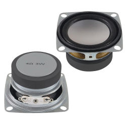 2 uds 2 "4Ohm 3W DIY pequeño altavoz de Audio de rango completo altavoz estéreo Woofer para Arduino y altavoz DIY